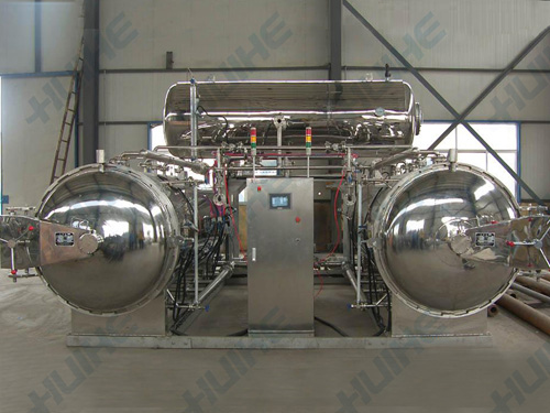 三鍋并聯(lián)水浴式殺菌鍋