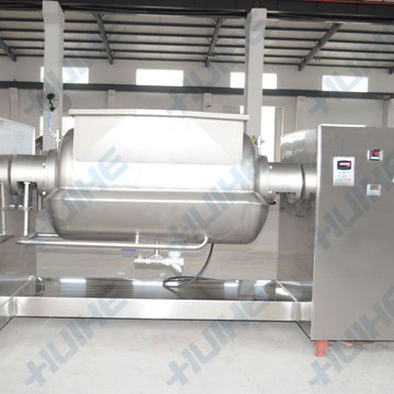 橫軸臥式攪拌夾層鍋鍋體正面圖片