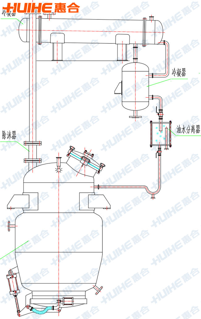 提取罐及設(shè)備附件結(jié)構(gòu)圖